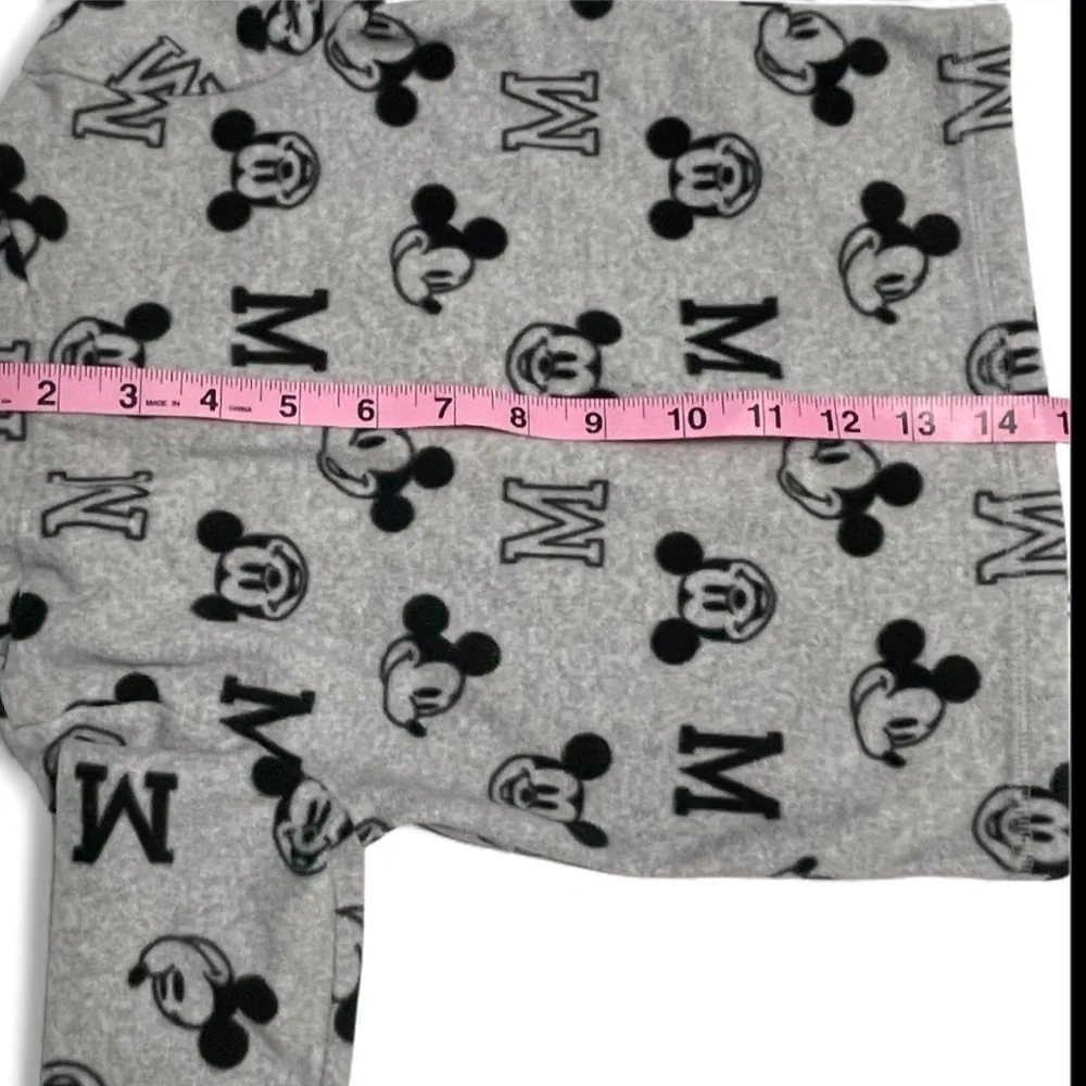 Disney Kids Boys Black and Gray Mickey Mouse Fleece  Sweatshirt